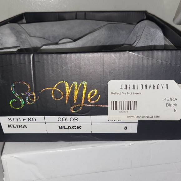 BNWT Fashion Nova Faux Suede Heels sz 8 - Picture 4 of 5